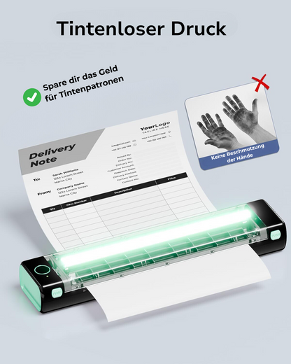 TinyPrint-A4® - Tintenloser Drucker